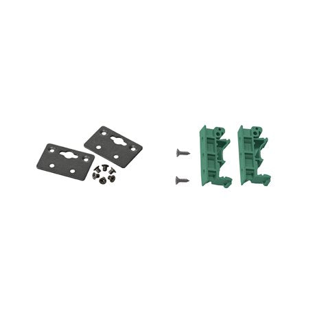 Din-rail mounting kit, 25x48.3mm with 2 screws (FMS M3X6)