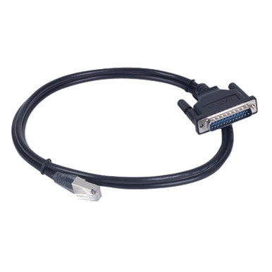 8pin RJ45 to male DB25 connection cable, 150cm, for NPort 5210, 5610