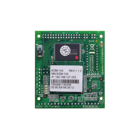 4-port embedded managed Ethernet switch module, -40 to 75°C operating temperature