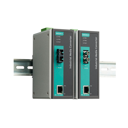 Industrial Media Converter, multi mode, ST, 0 to 60°C