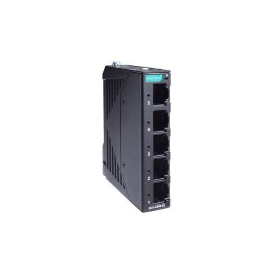 5-Port FE Entry-level Unmanaged Switch, Metal Housing, -40 to 75°C