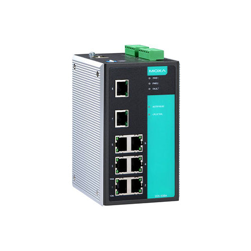 8-port layer 2 managed Ethernet switches -10 to 60°C operating temperature