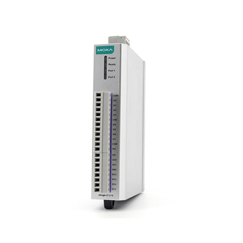 Ethernet remote I/O with 2-port Ethernet switch, 16 DIs