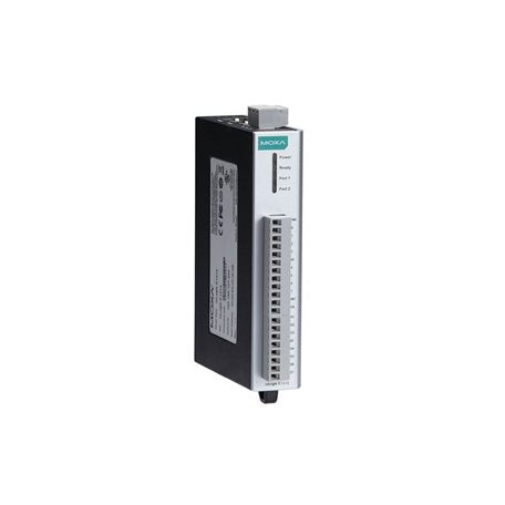 Ethernet remote I/O with 2-port Ethernet switch, 6 DIs, 6 relays